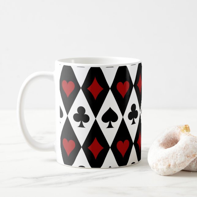 Mug Casino du Joueur de cartes Blackjack Las Vegas (Avec donut)