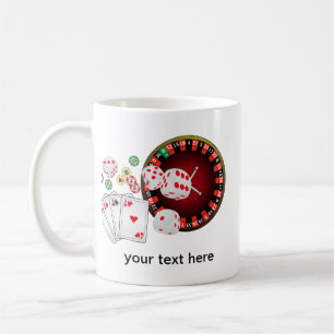 Mug casino, poker, objet adulte