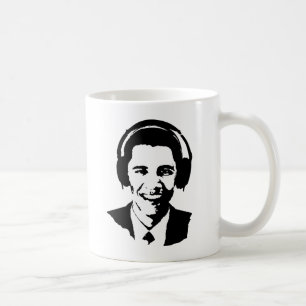 Mug Casque audio Barack Obama