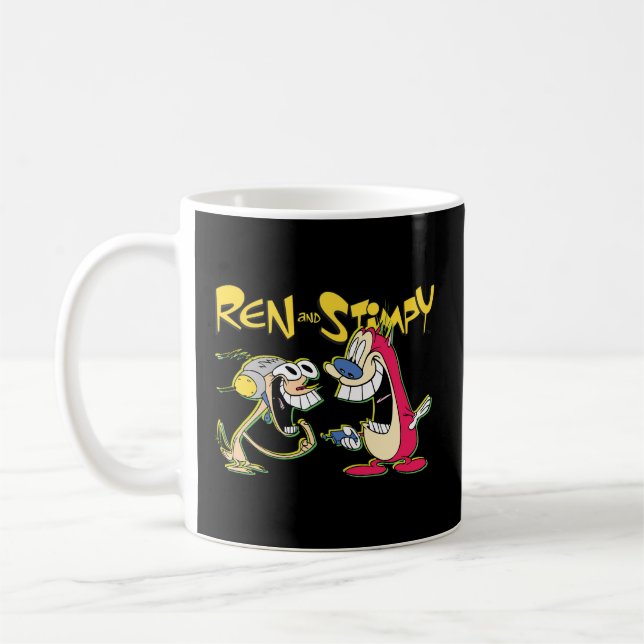 Mug Casque Ren Stimpy Happy (Gauche)