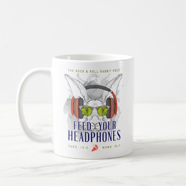 Mug Casques de trou de lapin (Gauche)