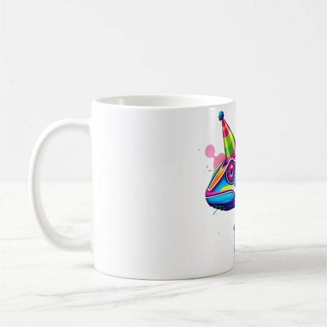 Mug Casquette de la fête de Chameleon - Changer votre  (Gauche)