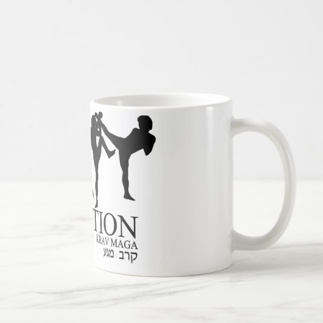 Mug Casquette d'évolution de Krav Maga (Droite)