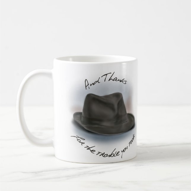 Mug Casquette pour Léonard 1 (Gauche)