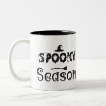 Mug Casquette sorcière de saison éffrayante