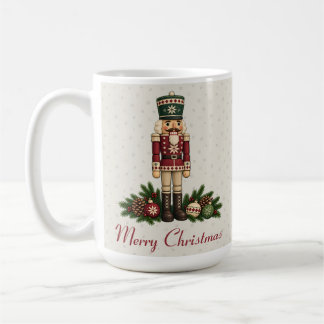 Mug Casse-noisette de Noël nordique avec ornement d'ar