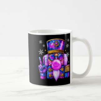 Mug Casse-noisette violet soufflant du bubble gum Noël