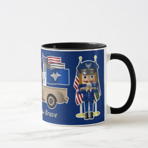 Mug Casse-noix de la Force aérienne avec petit camion 
