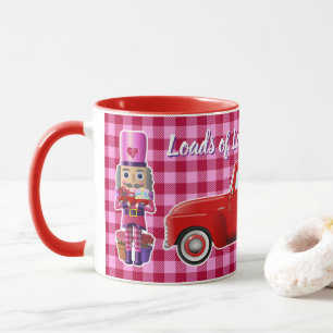 Mug Casse-noix de Saint-Valentin avec petit camion rou