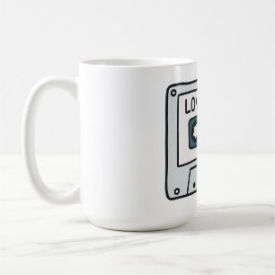Mug Cassette Audio Rétro Amoureux de la Musique des An
