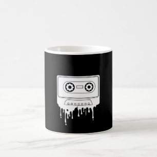 Mug cassette déroutée vintage 80 - 90's