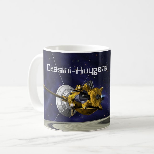Mug Cassini Huygens Saturn Mission Spacecraft (Devant gauche)