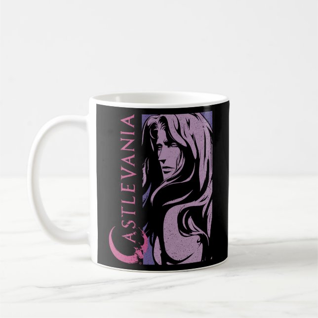 Mug Castlevania Alucard Portrait foncé (Gauche)