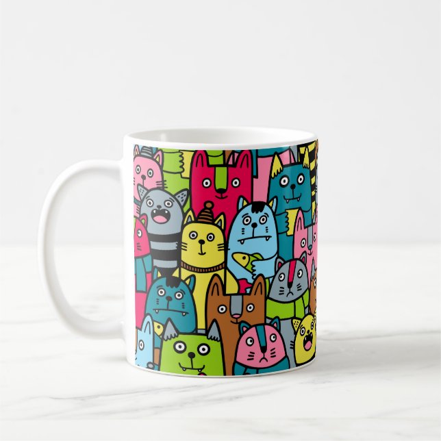 Mug Cat et kitten (Gauche)
