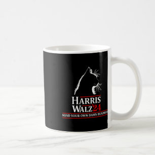 Mug Cat Harris Walz 2024 Kamala Harris 2024 Tim Walz 2