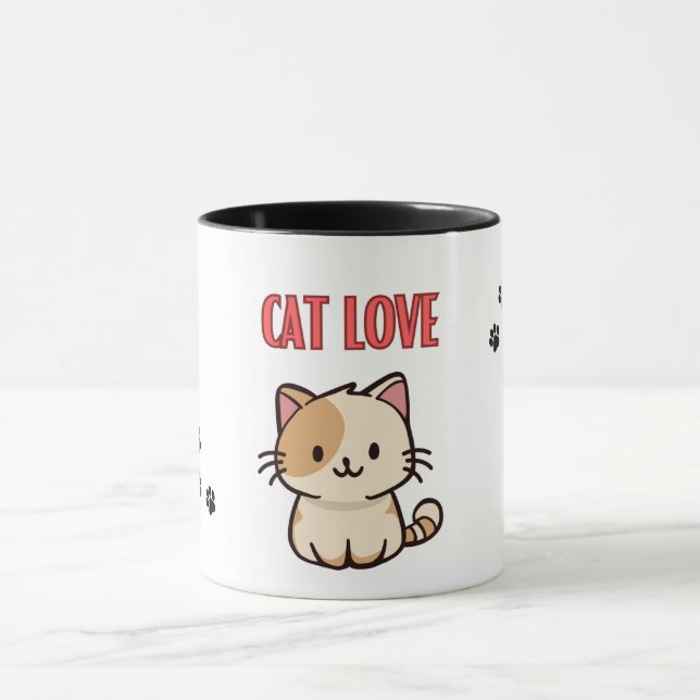 MUG CAT LOVE (Centre)