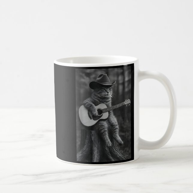 Mug Cat Smoking Cigarette Racoon Ossum Funny Meme Cowb (Droite)
