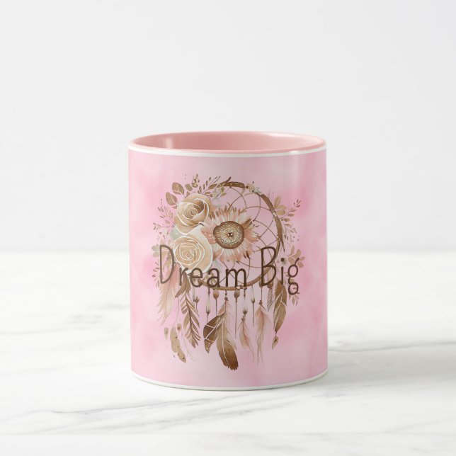 Mug Catcher de rêve rose Brown (Centre)