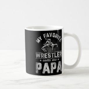 Mug Catcheur Favori M'appelle Papa Fête des Pères 