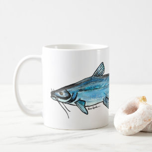 Mug Catfish bleu