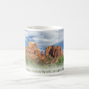 Mug Cathedral Rock Psaume 31:3 KJV