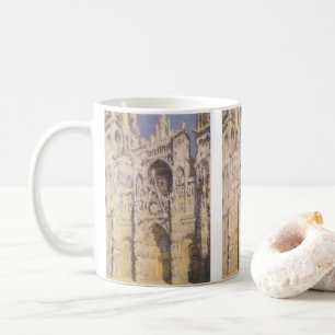 Mug Cathédrale de Rouen, Harmonie Bleu Or de Claude Mo