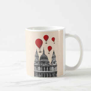 Mug Cathédrale St Pauls et Ballons Red Hot Air