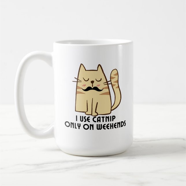 Mug Catnip Cat (Gauche)