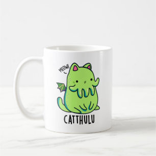 Mug Catthulu Funny Puns de chat Cthulhu