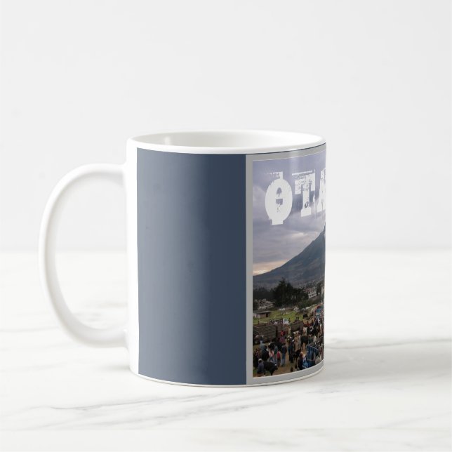 Mug Cattle Market Otavalo, Équateur, (Gauche)