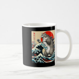 Mug Catzilla Chat Art Japonais Dons De Chat Drôle Pour