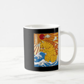 Mug Catzilla Chat japonais Anime Kawaii Drôle Graphism