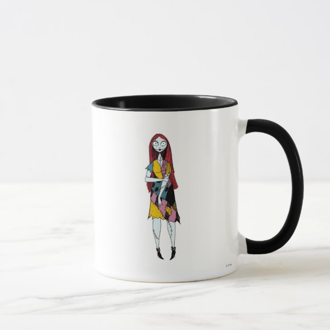 Mug Cauchemar avant Noël | Nervous Sally (Droite)