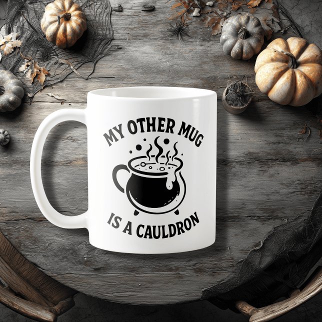 Mug Cauldron Noir Cuisine Conception - Potion Magique (Créateur téléchargé)