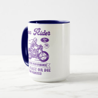 Mug Cavalier de Club de Motards Style Iron Rider