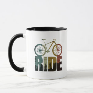 Mug Cavalier de VTT Descente de Vélo de Montagne