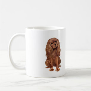Mug Cavalier King Charles - Rubis