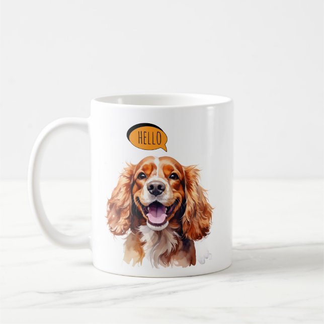 Mug Cavalier King Charles Spaniel (Gauche)