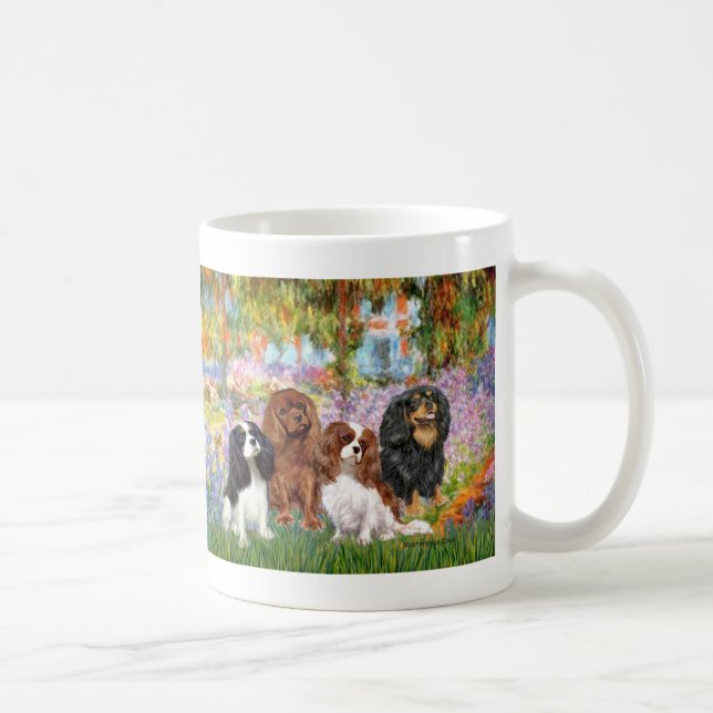 Mug Cavaliers (4) - dans le jardin de Monet (Droite)