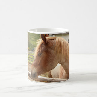 Mug Cavallo dalla criniera dorata - tazza fotografica