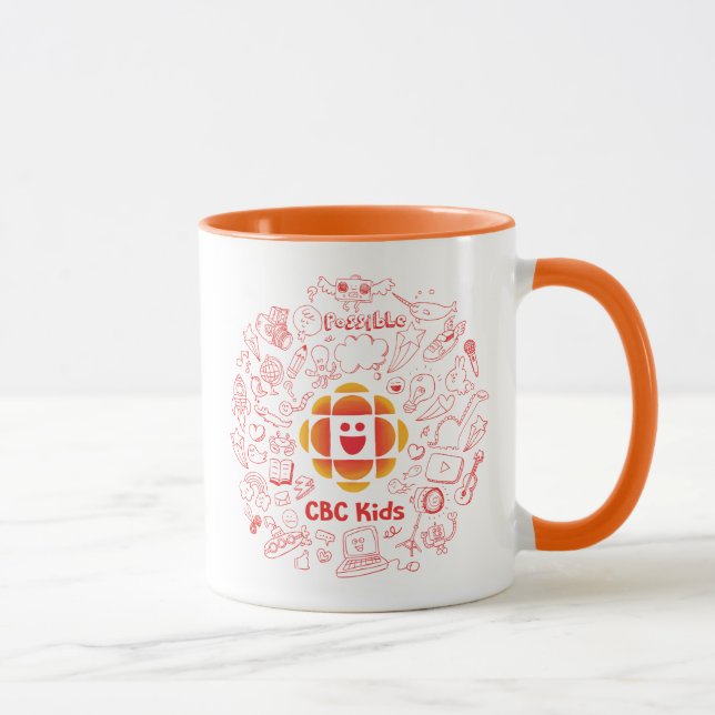 Mug CBC Kids Doodle (Droite)