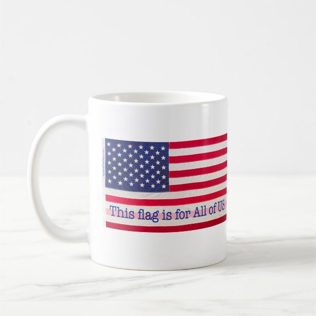 Mug Ce drapeau est pour nous tous ! (Gauche)