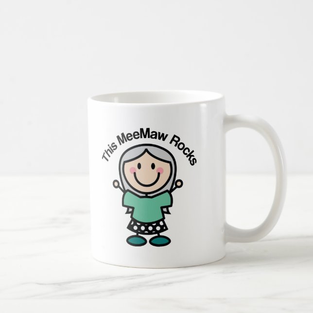Mug Ce Meemaw bascule l'idée de cadeau (Droite)