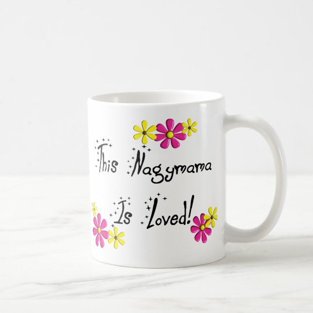 Mug Ce Nagymama (grand-mère hongroise) EST AIMÉ (Droite)