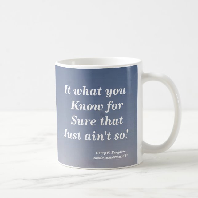 MUG CE N'EST PAS CE QUE VOUS NE CONNAISSEZ PAS. (Droite)