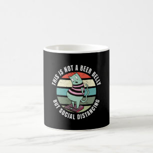 Mug Ce n'est pas un ventre de bière, mais une distance