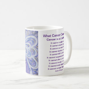 Mug Ce que le cancer ne peut pas faire Poem Angel Coff