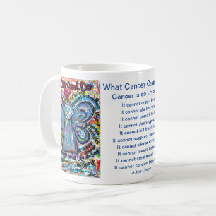 Mug Ce que le cancer ne peut pas faire Poem Café Coupe