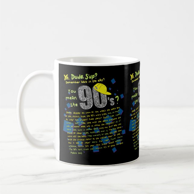 Mug Ce que nous avons dit dans les années 90 (Gauche)