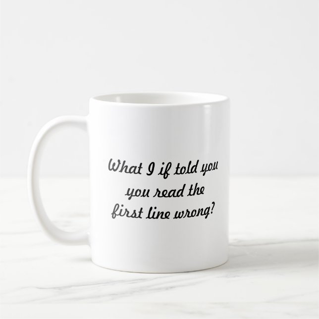Mug Ce qui I si vous disait… (Gauche)